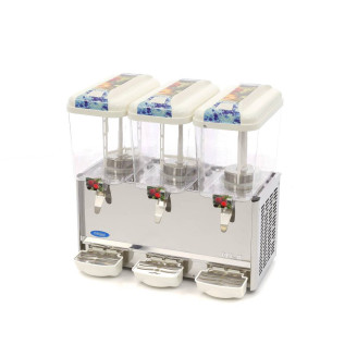 Maxima Drankdispenser - 3x 18 L - Elektrisch - incl. Roersysteem