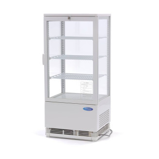 Maxima Mini Koelvitrine - 78 L - 43 cm - Wit