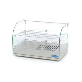 Maxima Warmhoudvitrine - 45 L - 55 cm - 2 Niveaus