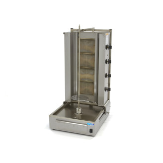 Maxima Shoarma Grill - 4 Branders - 70 Kg Vlees - Gas