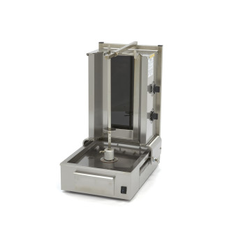 Maxima Shoarma Grill - 2 Branders - 20 Kg Vlees - Elektrisch