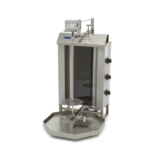 Maxima Shoarma Grill - 3 Branders - 30 Kg Vlees - Elektrisch