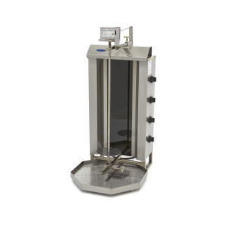 Maxima Shoarma Grill - 4 Branders - 50 Kg Vlees - Elektrisch