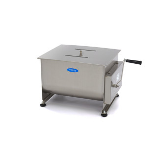 Maxima Vleesmenger - 40 L - 35 Kg Vlees - Dubbele As - Handmatig