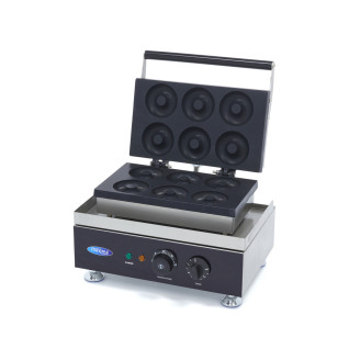 Maxima Donutmaker - 6 Donuts - &Oslash; 8 cm - Ingebouwde Timer