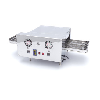 Maxima Pizza Oven met Transportband - 2 Pizza's &Oslash; 20 cm - 30 Pizza's/U