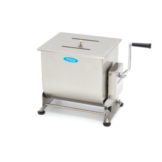 Maxima Vleesmenger 30 L - 25 Kg Vlees - Kantelbare Kom - Handmatig