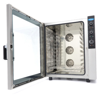 Maxima Combisteamer - 10 Bakken (1/1 GN / 60 x 40 cm) - Analoog - 400V