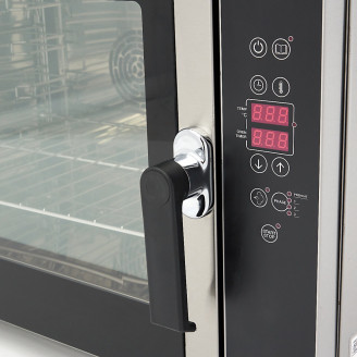 Maxima Combisteamer - 4 Bakken (1/1 GN / 60 x 40 cm) - Digitaal Display - 400V