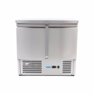Maxima Koelwerkbank - 90 cm - 2 Deuren