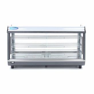Maxima Warmhoudvitrine - 186 L - 121,5 cm - 3 Niveaus