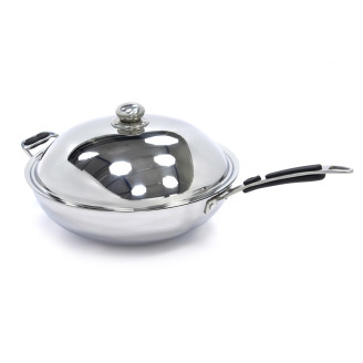 Maxima Wok Deksel - &Oslash; 36 cm - RVS - Inductie