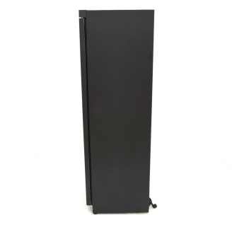 Maxima Vrieskast - 400 L - 6 Vaste Roosters - Zwart