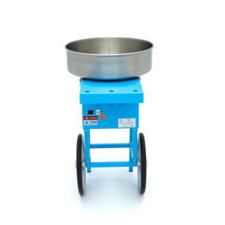 Maxima Suikerspinmachine &ndash; &Oslash; 52 cm &ndash; Blauw &ndash; met Onderstel
