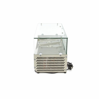 Maxima Opzetkoelvitrine - 95 cm - 3 x 1/3 GN Bakken
