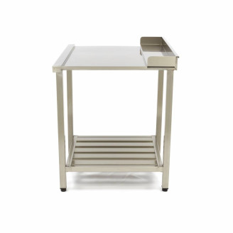 Maxima Spoeltafel - 120x75cm Afvoer Vaatwasser Rechts incl. Onderschap