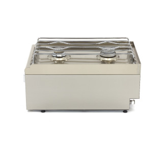 Maxima Kookplaat Horeca - 2 Pitten - Enkel - 60 cm Diep - Gas