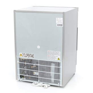 Maxima Vrieskast - 200 L - 2 Vaste Roosters - Rvs