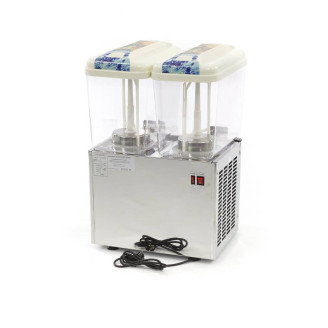 Maxima Drankdispenser - 2x 18 L - Elektrisch - incl. Roersysteem