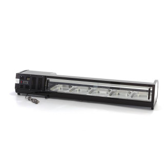 Maxima Sushi- en Tapasvitrine - 132 L - 5 x 1/2 GN - Tafelmodel