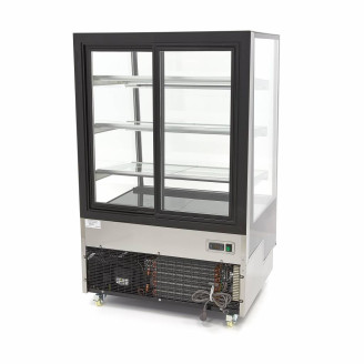 Maxima Gebaksvitrine - 500 L - 120 cm - op Wielen