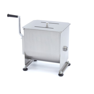Maxima Vleesmenger - 20 L - 16 Kg Vlees - Enkele As - Handmatig