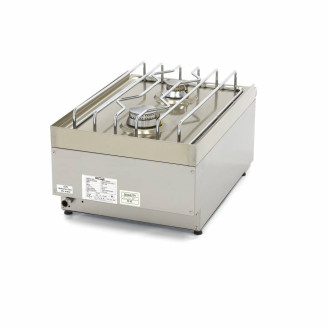 Maxima Kookplaat Horeca - 2 Pitten - Enkel - 60 cm Diep - Gas