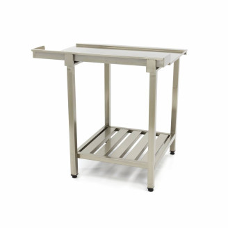 Maxima Spoeltafel - 120x75cm - Afvoer Vaatwasser Links incl.Onderschap