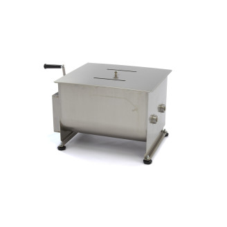 Maxima Vleesmenger - 40 L - 35 Kg Vlees - Dubbele As - Handmatig