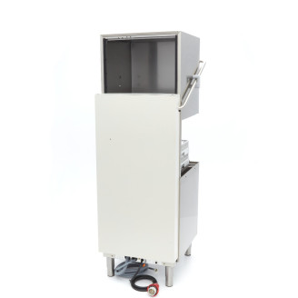 Maxima Doorschuifvaatwasser - 50 x 50 cm - met Afvoer-, Glansspoel- en Zeeppomp &ndash; 400V