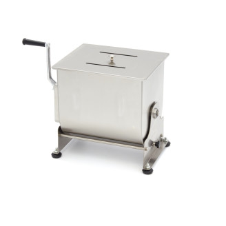 Maxima Vleesmenger 30 L - 25 Kg Vlees - Kantelbare Kom - Handmatig