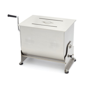 Maxima Vleesmenger 50 L - 43 Kg Vlees - Kantelbare Kom - Handmatig