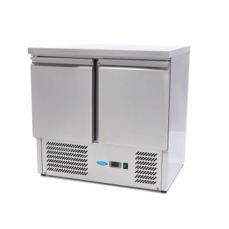 Maxima Koelwerkbank - 90 cm - 2 Deuren