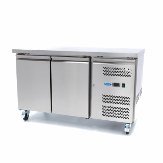 Maxima Koelwerkbank - 136 cm - 2 Deuren