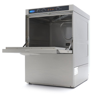 Maxima Glazenspoelmachine - 35 x 35 cm - met Afvoer-, Glansspoel- en Zeeppomp