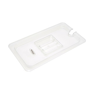 Maxima Gastronorm Deksel - 1/3 GN - Polycarbonaat - met Uitsparing