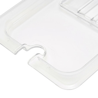 Maxima Gastronorm Deksel - 1/3 GN - Polycarbonaat - met Uitsparing