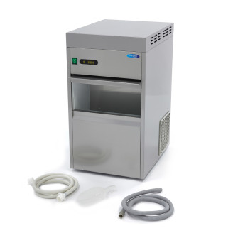 Maxima Schilferijsmachine - 50 Kg/24 u - Crushed ice - Watergekoeld