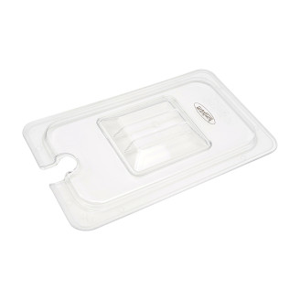 Maxima Gastronorm Deksel - 1/4 GN - Polycarbonaat - met Uitsparing