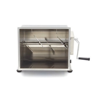 Maxima Vleesmenger 40 L - 35 Kg Vlees - Kantelbare Kom - Handmatig