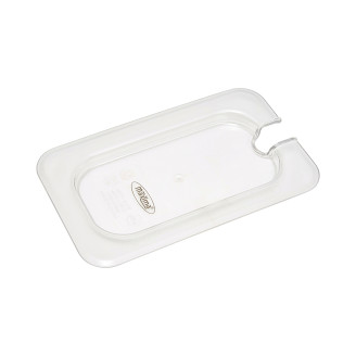 Maxima Gastronorm Deksel - 1/9 GN - Polycarbonaat - met Uitsparing