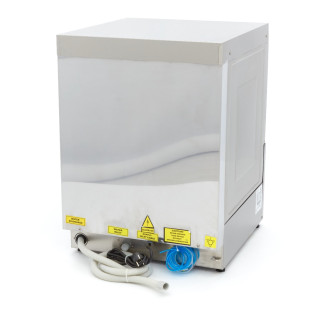 Maxima Horeca Vaatwasser - 50 x 50 cm - met Afvoer-, Glansspoel- en Zeeppomp - Digitaal Display - 230V