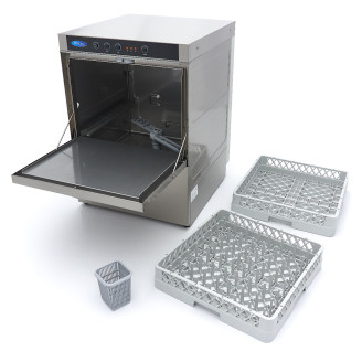 Maxima Vaatwasser - 50x50cm - met Afvoer, Glansspoel & Zeeppomp - 230V