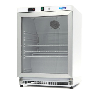 Maxima Koelkast - 200 L - Wit - met Glazen Deur
