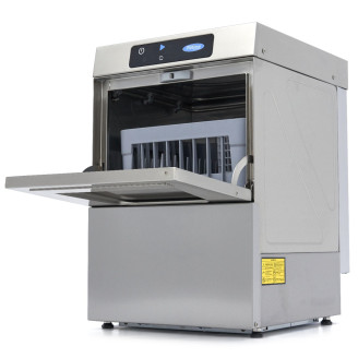 Maxima Glazenspoelmachine - 35x35 cm - met Afvoer & Glansspoel - 230V