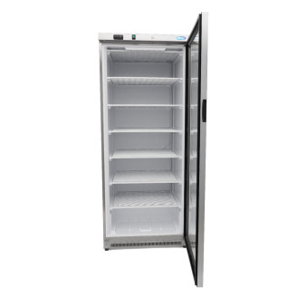Maxima Vrieskast - 600 L - Rvs - met Glazen Deur