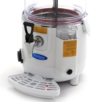 Maxima Warme Chocolademelk Dispenser &ndash; 10 L &ndash; Wit