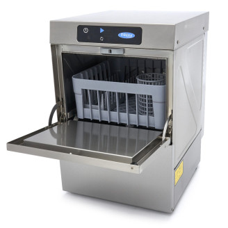 Maxima Glazenspoelmachine - 35x35 cm - met Afvoer & Glansspoel - 230V