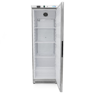Maxima Koelkast - 400 L - 4 Verstelbare Roosters - Rvs
