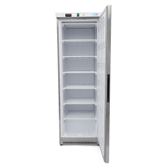 Maxima Vrieskast - 400 L - 6 Vaste Roosters - Rvs
